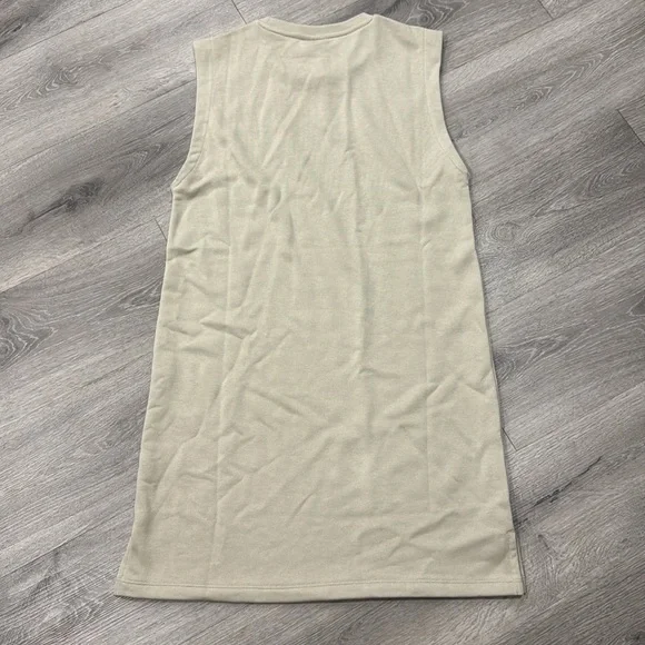 Puma Light Tan Beige Khaki Sleeveless Athletic Pullover Dress Women’s Small - Picture 3 of 11